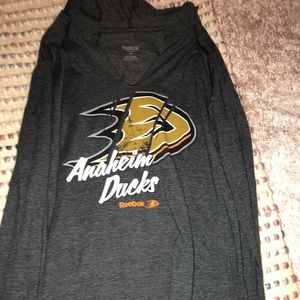 ANAHEIM DUCKS HOODIE/REEBOK BRAND